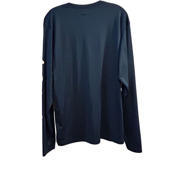 Columbia Men's Long Sleeve Crew Neck T-Shirt Blue Size L - Picture 8 of 10